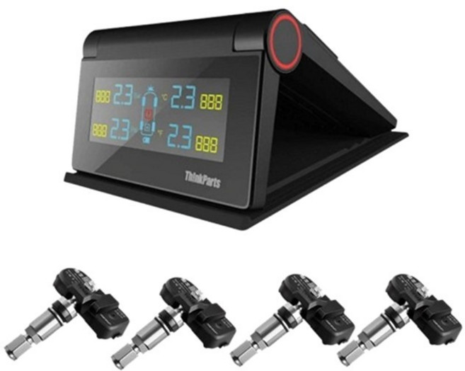 胎王 胎內式胎壓偵測器, 1個, 一套