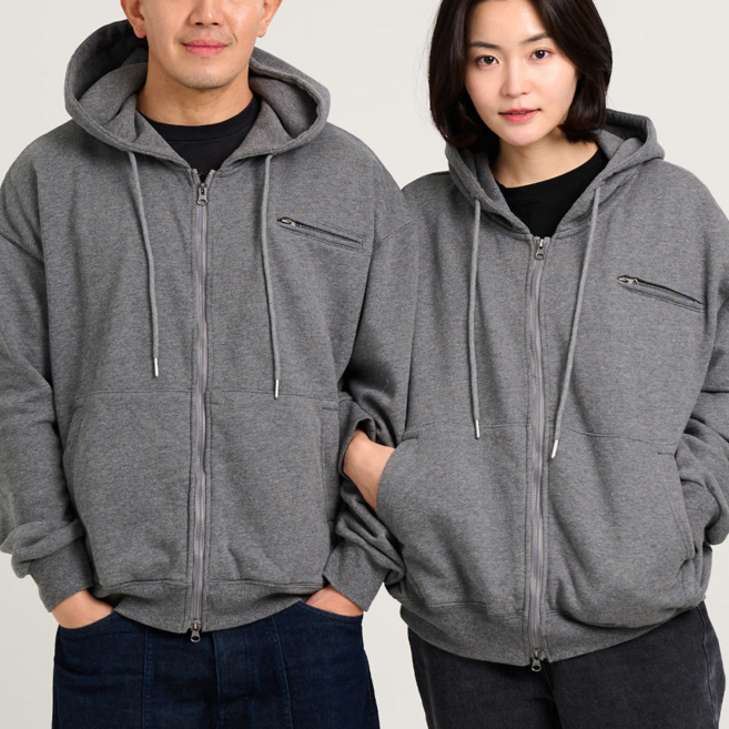 기능성 후드집업 10포켓 오버핏