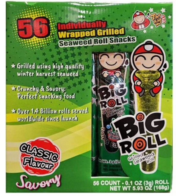 타오케노이 빅롤 그릴드 씨위드롤 클래식, 3g, 56개