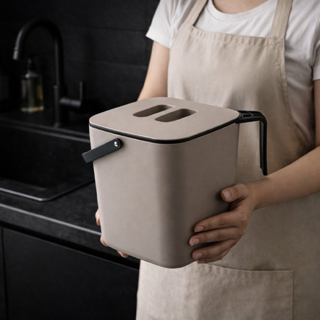 국내산 가정용 음식물쓰레기통 3L, 1개