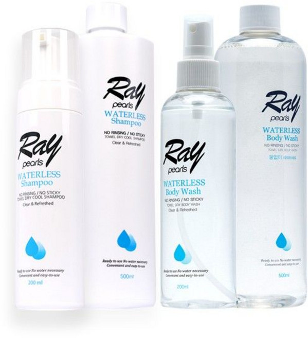 레이펄스 워터리스 샴푸 바디워시 물없이 상쾌하게, 200ml, 1