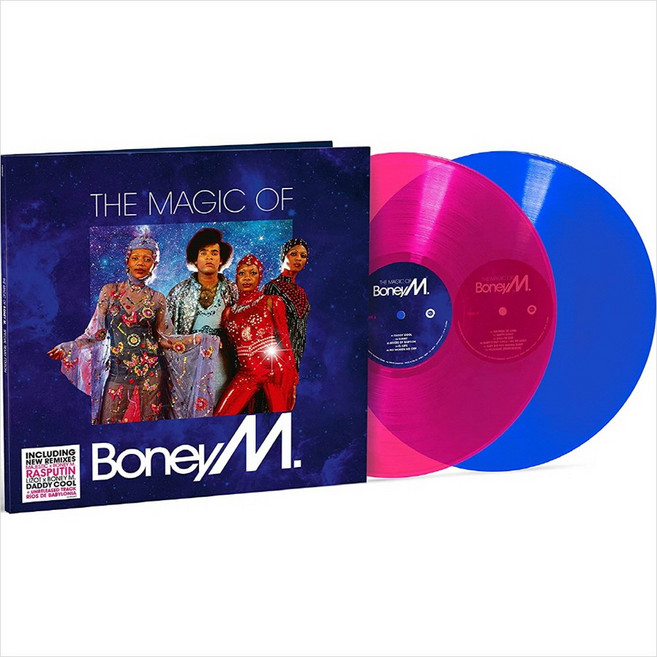 (수입2LP) Boney M. - The Magic Of Boney M. (Special Remix Edition) (Gatefold) (2 컬러), 단품