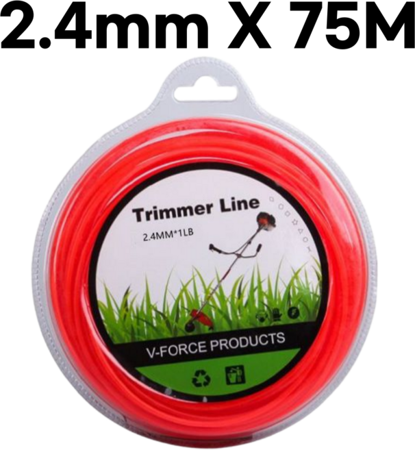 한솔템 고강도 예초기 줄날 2.4mm 75M, 1개