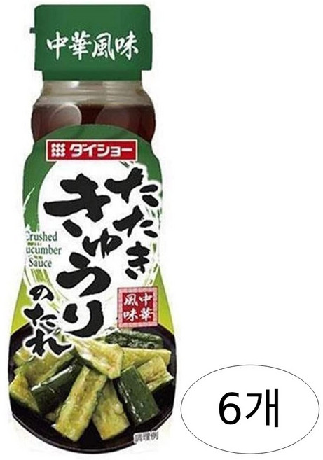 Daisho 다이쇼 타타키 큐리 오이절임 소스 150ml x6개, 6개