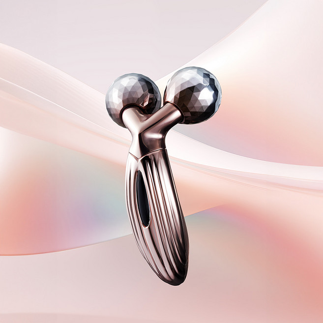 리파 3D 모션 페이스 롤러, 핑크, 1개