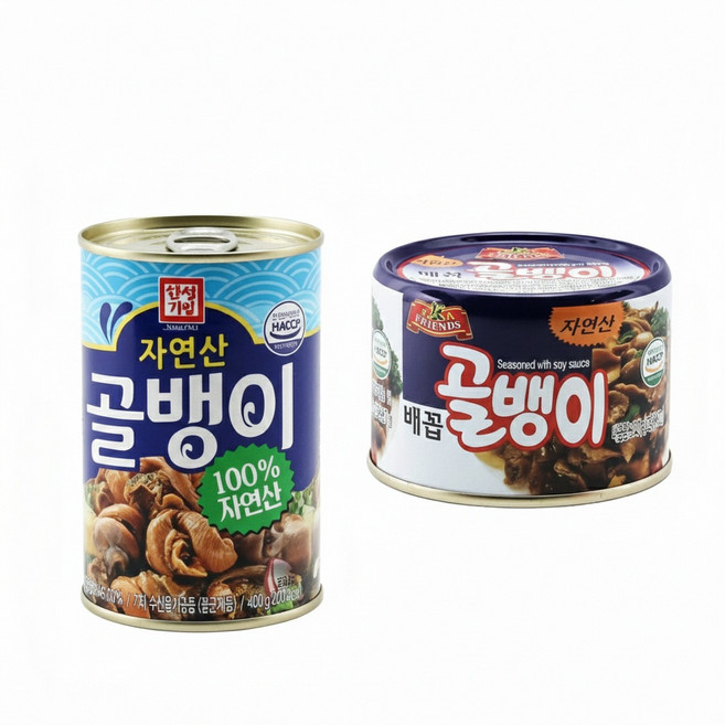 한성 자연산 골뱅이 통조림 400gx24개, 24개, 400g