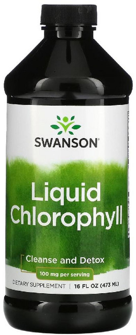 스완슨 액상 엽록소 100mg 473ml 리퀴드 클로로필 알팔파, 1개