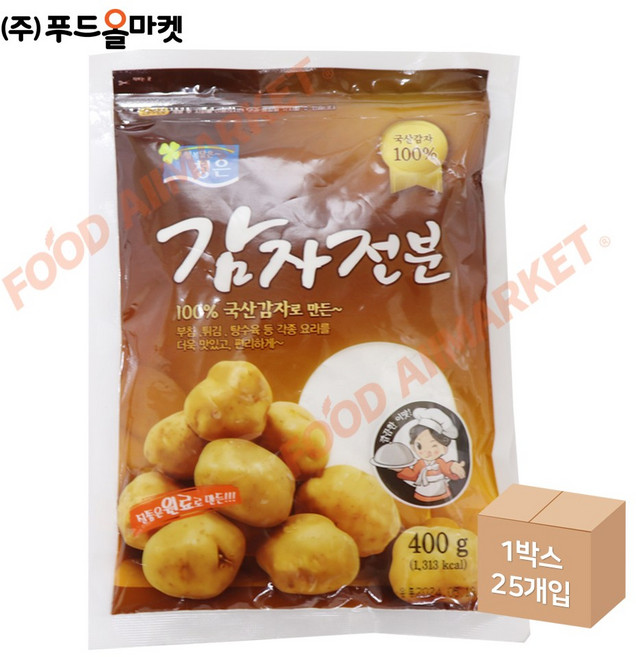 청은에프엔비 감자전분, 400g, 1개