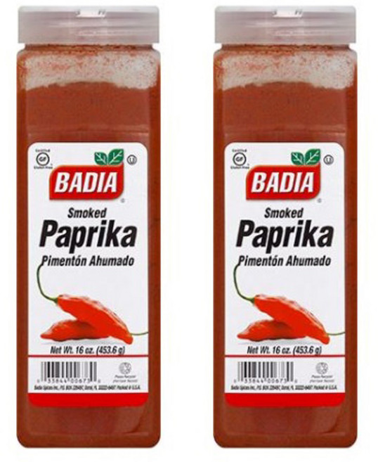 바디아 스모크드 파프리카, 453.6g, 2개