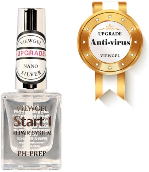 뷰젤 실버프렙10ml 손톱영양 유수분제거 젤네일유지력상승, 상세참조, 1개, 10ml - 쿠팡