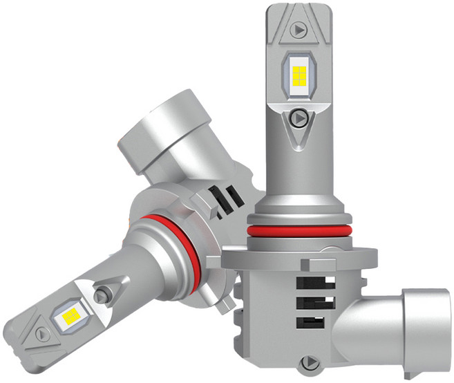 V7 LED전조등 12V 24V 겸용 승용차 화물차 헤드라이트, 9005, 2개