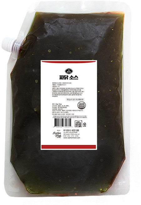 파닭소스 양념치킨 간장 겨자 만능소스 업소용 가정용, 1개, 1kg