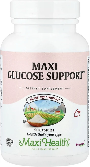 Maxi Health Maxi Glucose Support™ 90 Capsules, 1개 - 쿠팡