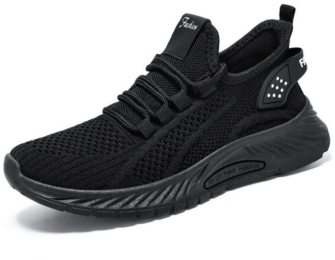 제이티니 여성 플라이 니트 경량 트래킹 통기성 운동화