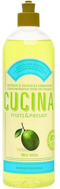 쿠치나 라임 제스트 앤 사이프러스 16.9온스 농축 주방 세제, 쿠치나 라임 제스트 앤 사이프러스 16.9온스 농축 주, 1개
