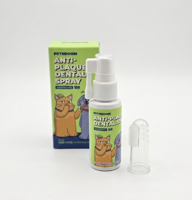 안티 프라그 덴탈 스프레이 멜론향 강아지 고양이 입냄새 치석제거스프레이 30ml