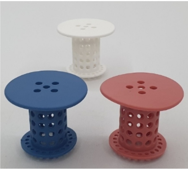 세면대 욕조 실리콘 거름망 마개 하수구 트랩 1개, 상세페이지 참조