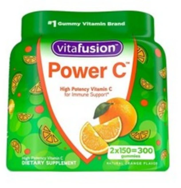 Vitafusion Power C 비타퓨전 파워 비타민 C 구미젤리 300개, 상품선택, 300정, 2개 - 쿠팡