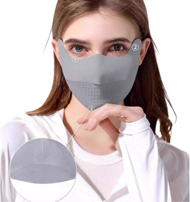 마스크닥터 여성 자외선차단 광대 보호 UV컷 쿨 마스크