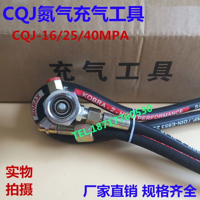 질소 충전기 누산기 자동 질소충전기 압력계 팽창 가스게 장치 가스 IN 심플렉스, 심플렉스:M28X1.5, 1개