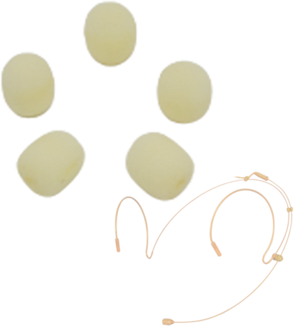 스폰지 (5개) 이어 헤드 핀 마이크 스킨 윈드 팝 필터 커버 솜 스펀지