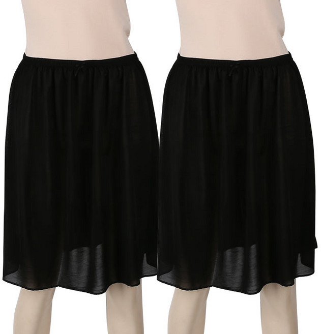 예스플러스 찰랑찰랑 비스코스 인견속치마_2매