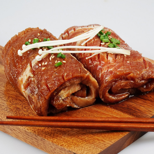 청록원 돼지갈비 금화규를 첨가해 냄새 없고 뼈없는 수제돼지갈비(800g) 35년 전통 돼지갈비 맛집, 1개, 800g