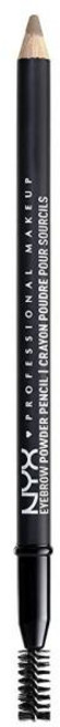 NYX PROFESSIONAL MAKEUP 아이브로우 파우더 펜슬 블랙, 1개