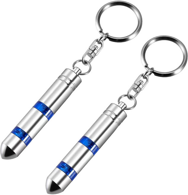 위즈맥스 2세대 정전기 방지 키홀더, 2개, 블루