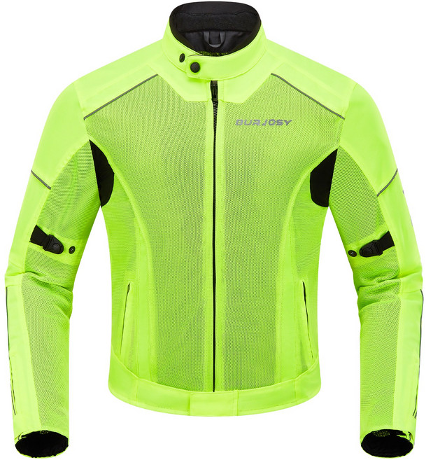 코리데이 여름용 오토바이 메쉬자켓 바이크자켓, 그린