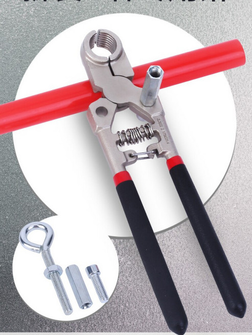 배관공구 다기능 바닥난방 배관 제거용 펜치 수도관 설치 및 수리용 공구 간편보수용, 1개