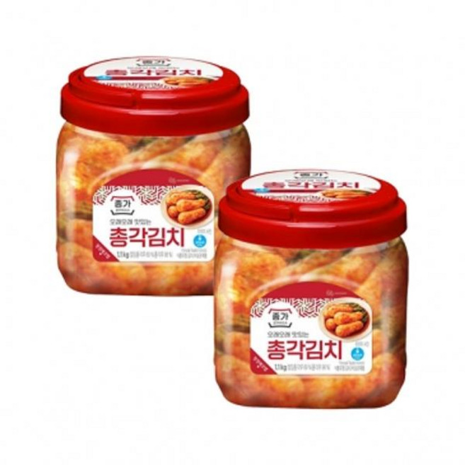 정원 종가 총각김치 (PET) 1.1kg 2개