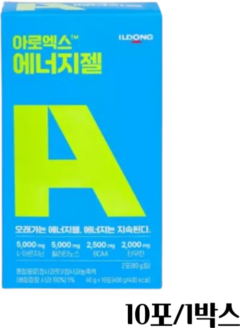 아로엑스 에너지젤 10p, 400g, 1개