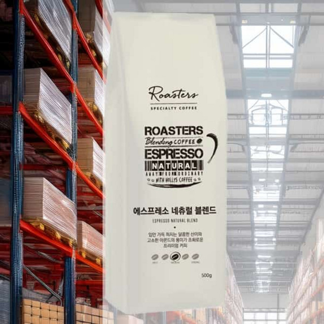 원두커피 네추럴 블랜드 500g 오피스 홈카페 간식 사무실 접대 미팅, 1