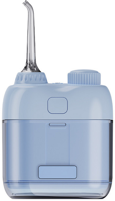 ERANSTAR 미니 무선 물치실 구강세정기 IPX7급 방수 휴대용/여행용/캠핑용/출장용, 블루