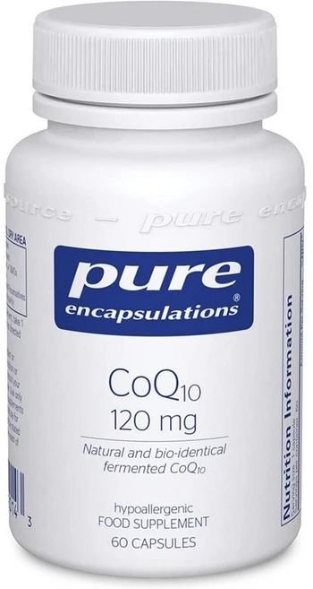 Pure Encapsulations 코엔자임 CoQ10 120mg 60 캡슐, 1개, 60정 - 쿠팡