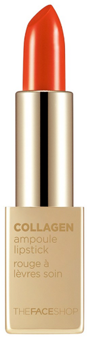 더페이스샵 콜라겐 앰플 립스틱 3.5g, 1개, 10 ORANGE BLAST 오렌지블라스트