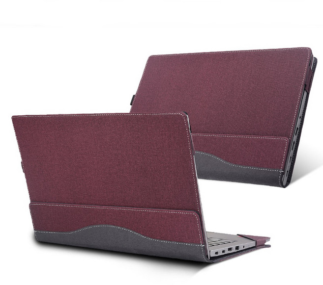 스냅케이스 갤럭시북4 갤럭시북3 갤럭시북2 노트북 가죽 케이스 파우치, 15.6인치 와인레드, 1개