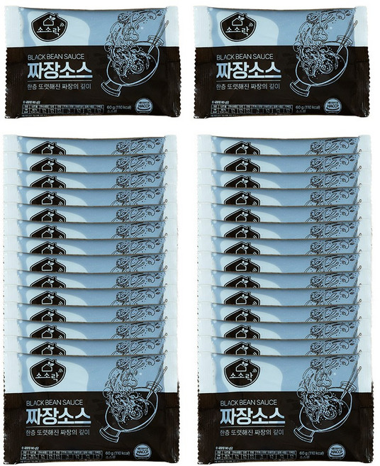 소소락 짜장소스 60g, 30개