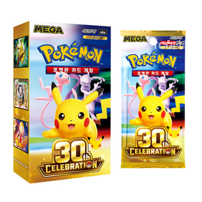 10위 - 포켓몬카드 30주년 셀러브레이션 MEGA 확장팩 한글판 1박스