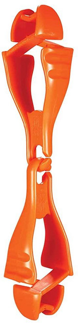 Ergodyne Squids 3400 장갑 클립 홀더 듀얼 클립 6팩 레드 204660 3530026512, Orange
