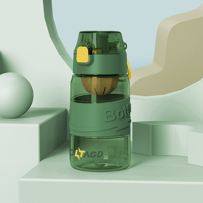 O TAGD 500ml 運動水杯 珍珠白, 暴風綠500ml, 1套, 500L