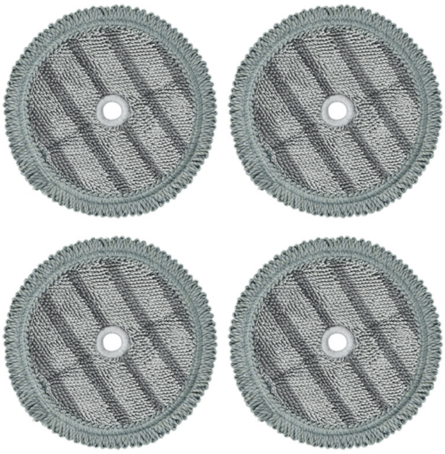 비브랜드 LG 엘지 코드제로 A9 A9S A948SA M970V 물걸레 패드 호환 청소포 4매, 1세트, 물걸레 4매