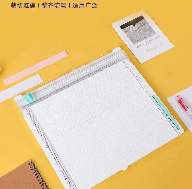 多功能4裁紙器 劃痕切紙機 學生手動裁紙機 裁切準確 整齊流暢 適用廣泛, 861裁紙機+ 5 個備用刀頭