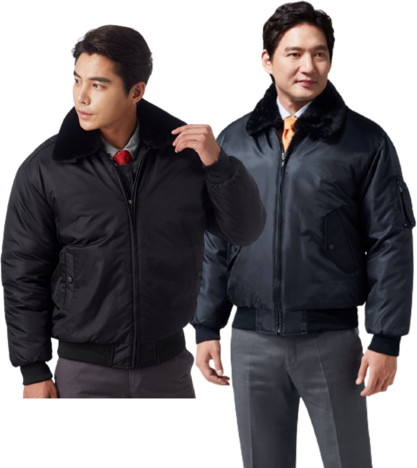 경신 KSK 19 A 겨울 작업복 항공점퍼 잠바 자켓 경비복 견장 에리털탈부착