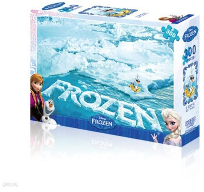 300 피스 / 겨울왕국 여름이 좋은 올라프/ 디즈니 직소퍼즐, 1개, 스카이블루, 300피스