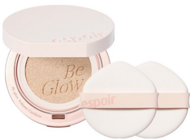 [비건뷰티] 에스쁘아 비글로우볼륨 쿠션13g +퍼프2p세트, 페탈, 1개