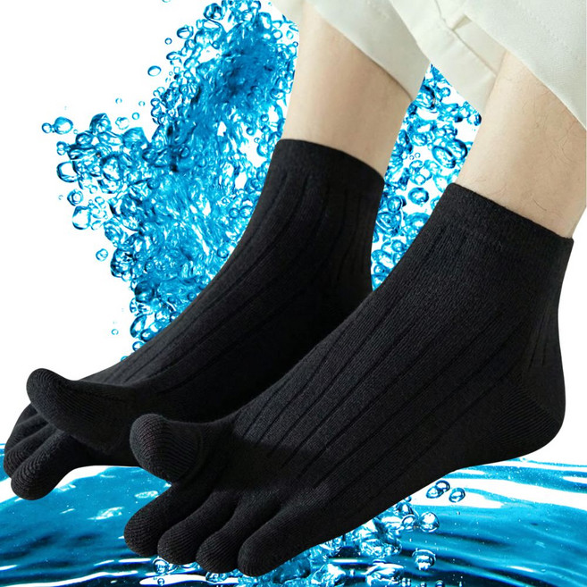 남성 발가락양말 단목 발목 신사 통풍 순면