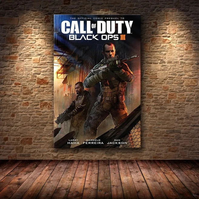 Call of Duty 현대 전쟁 벽 아트 캔버스 포스터 및 인쇄 회화 장식 그림 침실 홈, 30x40cm No Frame, 13, 04 13