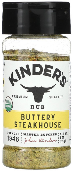 킨더스 버터리 스테이크하우스 시즈닝 85g KDR-39004